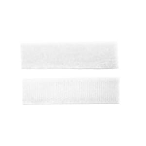 XINYIN Klettverschlussstreifen Weiß Doppelseitig