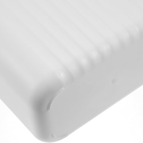 Caneca de basura blanca para colgar en pared miniatura 5