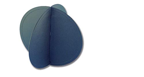 TREM Ankerball in schwarz Ø ca. 30 cm Signalball Ankersignal zusammenlegbar