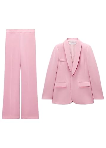 Pink Women Suits Blazer Suits for Business Groom Party