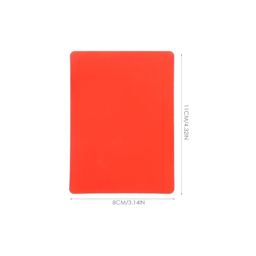 Kit estándar de árbitro con tarjetas y silbato para fútbol miniatura 5