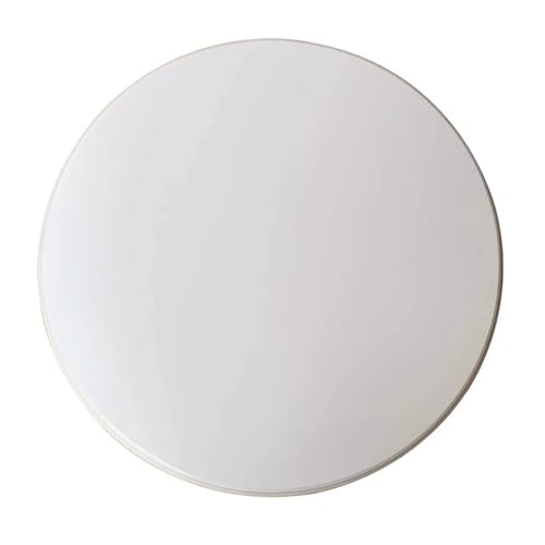 Large Wood Turntable Serving Tray Round Lazy Susan Rotating Tray Kitchen Swivel Tray, 60/70/80/90/100cm Silent Turntable Rotating Tabletop Organizer, Easy to Clean(White,100cm/39Inch)