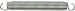 7" Trampoline Springs - Qty of 10