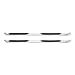 Westin 23-3250 E-Series 3 Round Nerf Bars fits 2007-2021 Tundra CrewMax Polished Pair