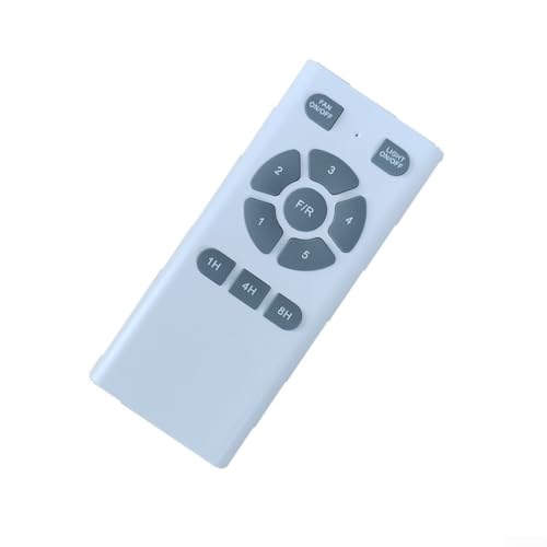 Control remoto de luz de ventilador de techo, velocidad variable para motor CC inversor, accesorio de plástico blanco para teléfono modelo G/DJ/SQ (A)