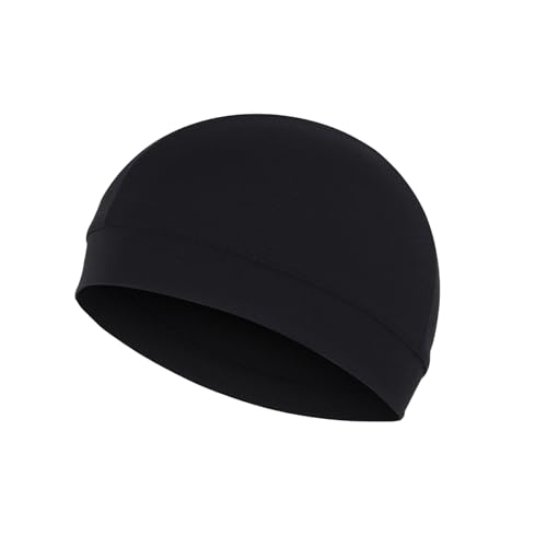 Rwoythk Gorro de calavera con forro de casco y sombrero para correr, gorros ligeros multifuncionales, sombreros robustos, sombrero con forro de casco con máscara, máximo rendimiento que absorbe la