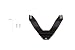Lund 27021000 Black License Plate Relocation Kit for LED Bull Bars