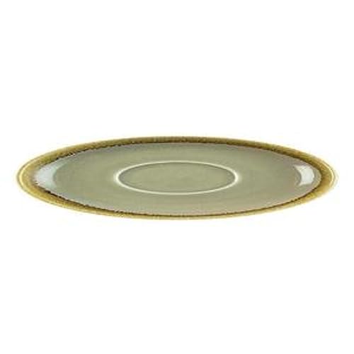 Olympia Kiln Moss Saucer (for GP480) - 160mm 6 1/3 (Box 6)