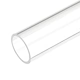 uxcell アクリルパイプ 透明 硬質丸管 ランプとランタン用 水冷システム用 内径22mm 外径26mm 全長25cm
