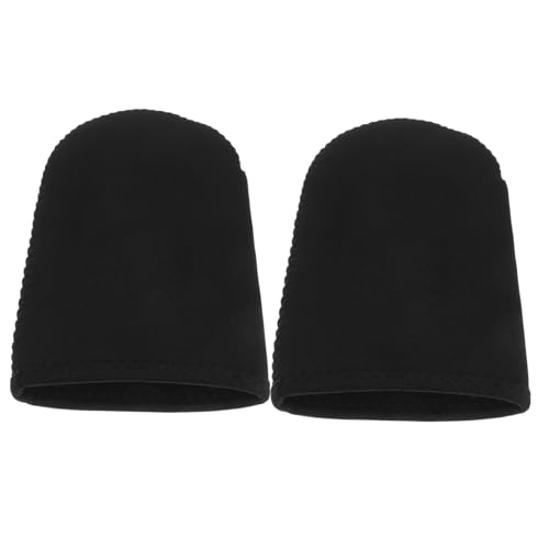 OUNONA 2 Pair Neoprene Toe Warmers Toe Socks Thermal Cycling Shoe Covers Toe Protectors Heat Retaining Footwear