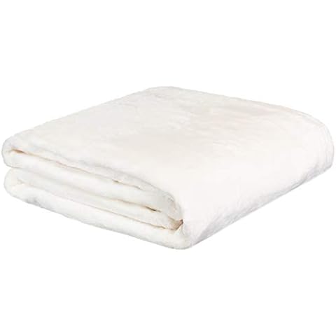 Brandsseller Plaid Douillet Microfibre - Crème Cover