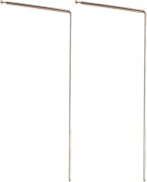 2-Teilige Kupfer-Wünschelruten, Energiestab Zur Wasser-Aufspürung, 99,9% Reines Kupfer