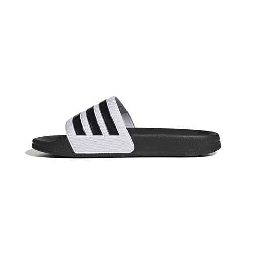 Image of adidas Mens Adilette Shower Arsenal Slides Casual Sandals Casual - Red