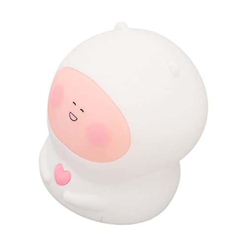 Lâmpada Noturna de Pêssego Gordo, Colorida, Silicone, Usb, Presentes, Pequena, Tapinhas, Alimentação