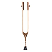 DocCheck Stimmgabel \Plinng\ nach Rydel Seiffer mit Fuß & abnehmbaren Dämpfern (Kupfer)