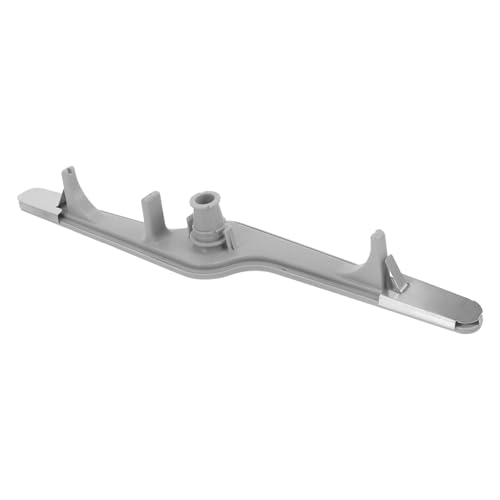 STAHAD Brazo Rociador Inferior para Lavavajillas en Abs Gris Claro, Accesorio de Repuesto Orificios Uniformes, Montaje Fácil para Limpieza del Hogar