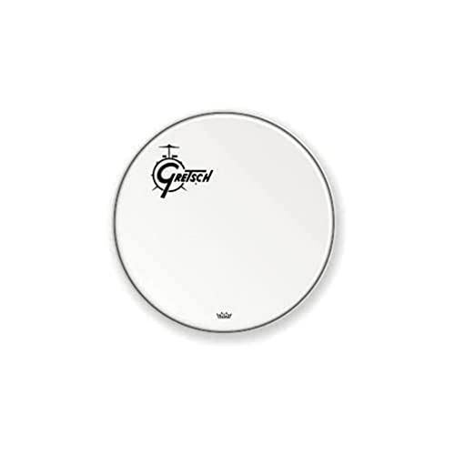 Gretsch Bassdrum Head, Pelle Per Grancassa, Ambassador White Coated, Rivestimento 22'', Grdhcw22O