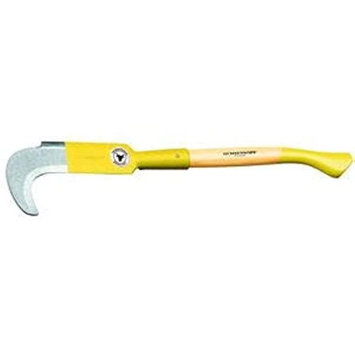OCHSENKOPF OX 70 H-0905 Einhand-Kultursichel, mit Hickorystiel, Gelb, 73.0 x 16.0 x 3.5 cm