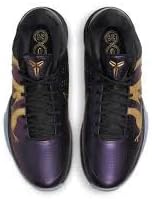 Nike Kobe V Protro Basketball Sneakers Size 8 Mens, Size 9.5 Womens Eggplant/Black-Metallic Gold IB4481-500 Year of The Mamba