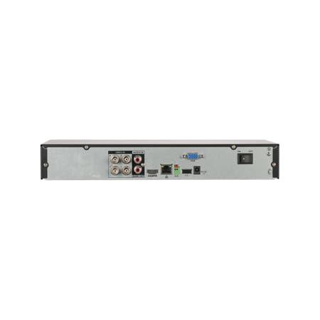 DAHUA DH-XVR5104H-4KL-I3/T - XVR 5 en 1 4K/5MP Dahua WizSense de 4 Canales - 1 Interfaz SATA, hasta 16 TB (no Incluido)