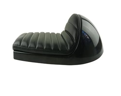 Selle pour Scrambler et Bonneville noire confortable idéale pour vos road trips rétro
