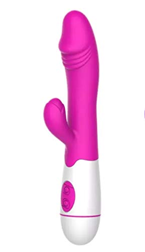 D&S New, Dual Motor 30 Mode Vibrating Personal Silicone Waterproof Massager for Wellness