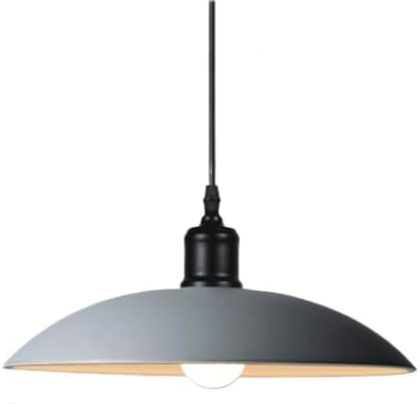 Suspension luminaire industriel E27 en fer pour bureau et salle de réunion