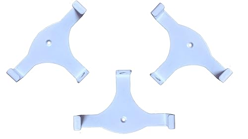 Image of myl Wall Mount for Deco M5 Compatible Wall Mount, Sturdy Metal Made Mount Stand Holder Compatible Deco M5 Mesh WiFi. (Pack of 3)