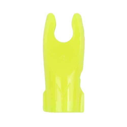 Bohning Smooth Release Pin Nock, 12 pk, Neon Yellow