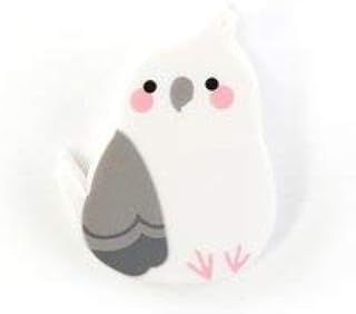 インコクリップ ホワイト_オウム