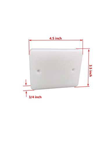 Image of Brocraft Resistant Marine-Grade Boat Transducer Mounting Plate Hardware Kit /Transducer Mounting Board