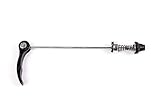 Schnellspanner Fahrrad Alu Vorderrad Laufrad vorne VR Hohl Achse silber/schwarz 100mm