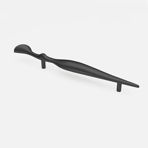 Image of Plantex Cabinet Handle /96mm Handle for Cabinet /Wardrobe Handle /Door Pull-Push Handle for Home /Office - Pack of 1 (Black)