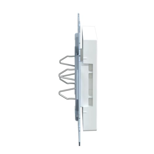 Merten 391619 obturateur blanc polaire brillant System M cache prise - 6