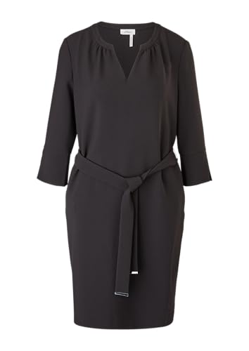 s.Oliver BLACK LABEL Damen 150.11.899.20.200.2105275 Kleid, Schwarz, 46 EU