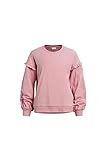 vila pullover grün  Vila Clothes Damen VILOVELY L/S Sweat TOP Sweatshirt, Blau (Bridal Rose Bridal Rose), 38 (Herstellergröße:M)