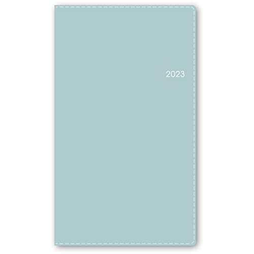能率 NOLTY 手帳 2023年 ウィークリー ポケットカジュアル メモ ライトブルー 1516