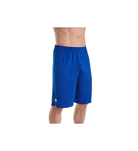 Russell Athletic Men's Dri-Power Performance Short with Pockets Shorts, Royal, M