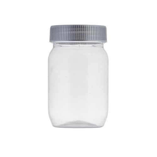 TableCraft 10858 Mason Jar, 8 oz., with lid, Plastic, 6 Each per case