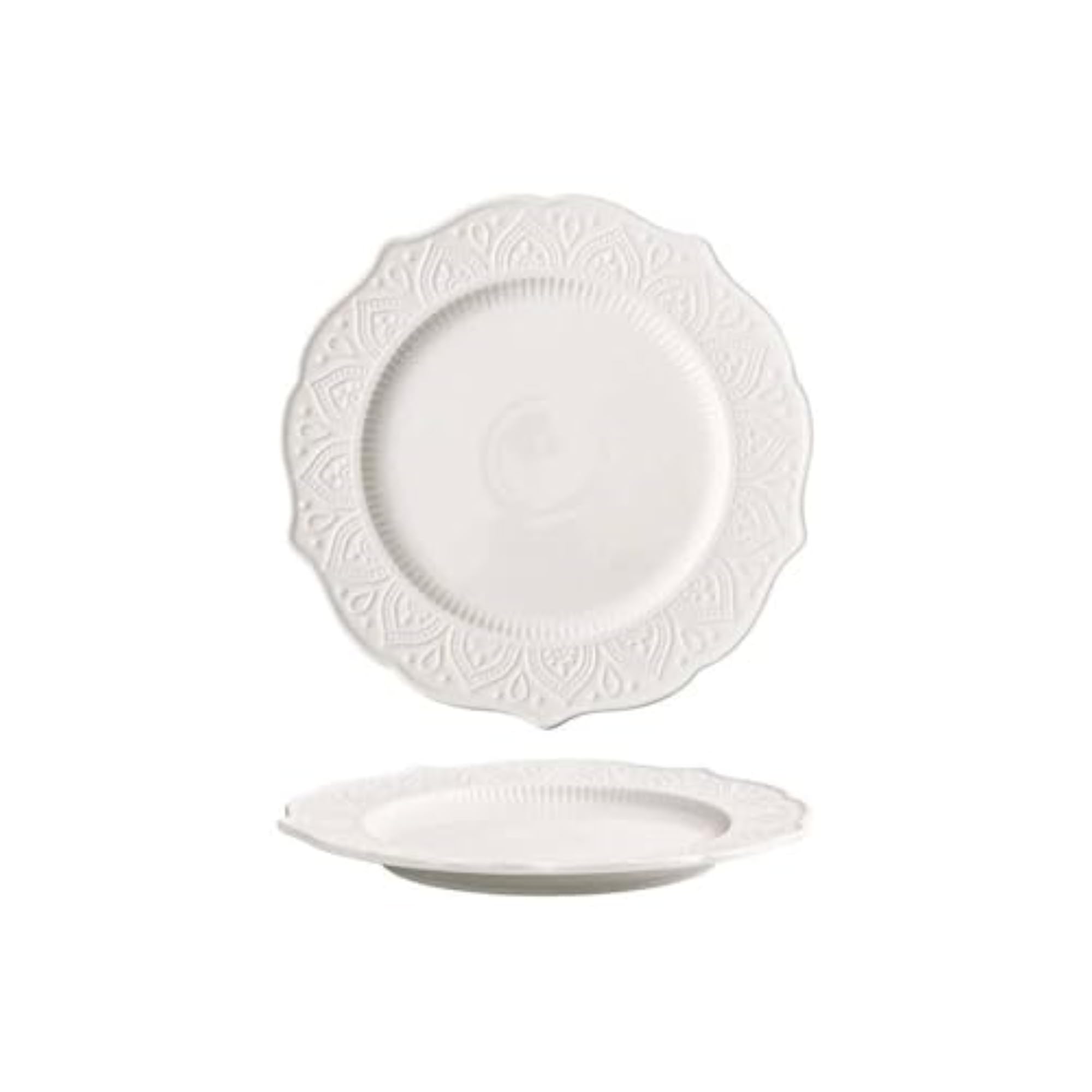 Fleur 20cm Quarter Plate, Durable Ceramic Tableware