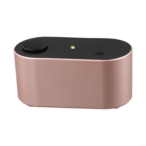 Autilyshop Difusor de aceites esenciales nebulizantes sin agua para el hogar y la habitación, con batería de 2000 mAh, construcción de polipropileno de 1,3 W, para aceites aromáticos (rosa)