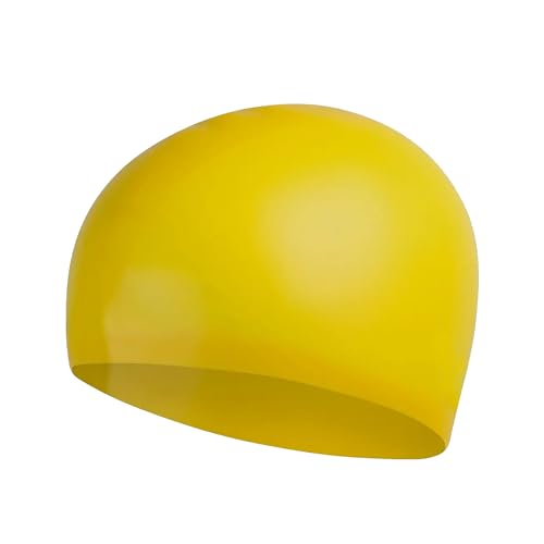 Image of Speedo Unisex Kids Moulded Silicone Chlorine Resistant Swim Cap for Boys and Girls