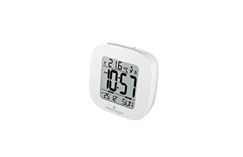 Precision AP058 Alarm Clock, White, One Size