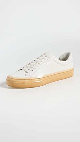 Vince Men's Fulton Dipped Sneakers, Ivory/Desert Trail, Tan, Off White, 12 Medium US2