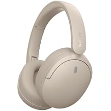 Sony WH-CH730N Wireless Noise Cancelling Over-Ear Headphones, Oat | Comfortable &amp; Lightweight, Dual Noise Sensor technology