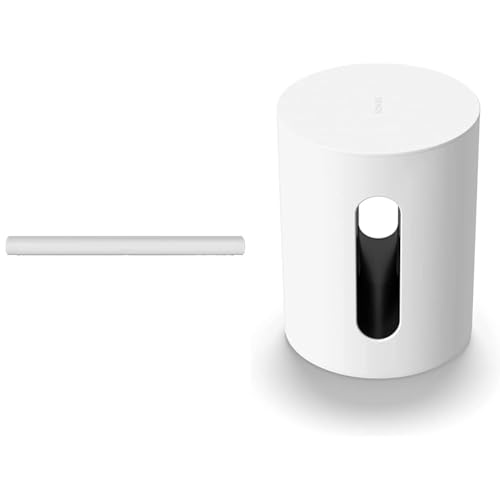 【Dolby Atmos対応のサウンドバーとミニサブウーファーのセット】Sonos ソノス サウンドバー Arc(アーク) ホワイト + サブウーファー Sub Mini(サブ ミニ)ホワイト