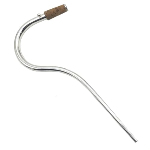 Silver Plated Bassoon Bocal Crook Copper Mouthpiece 20.7cm/21.5cm With Cork Woodwind Instrument Accessories Oon Bocal Oon Mouthpiece Oon Bocal Crook
