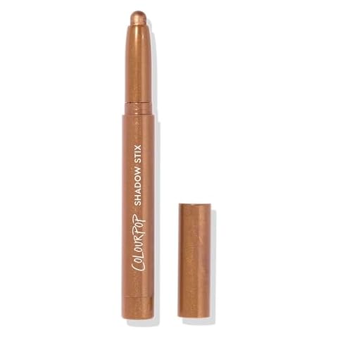 Colourpop Shadow Stix - Cream Eyeshadow Stick with Long-Lasting Color - Multi-Use Cream Makeup with a Built-In Sharpener & Precise Tip for Easy Application - Walk of Fame (0.05 oz) Cover