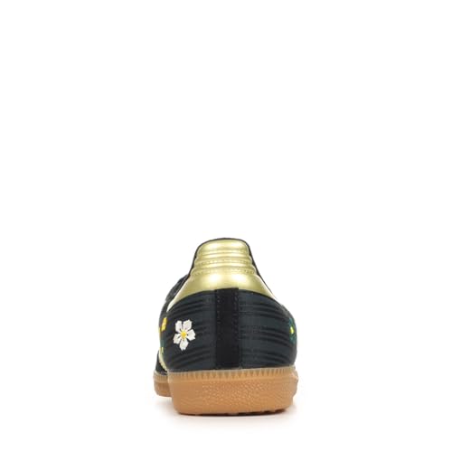 Image of adidas Samba Og W Women's 3 Gold Stripes Floral Limt EDI Trainers (Black Gold, US 6.5)