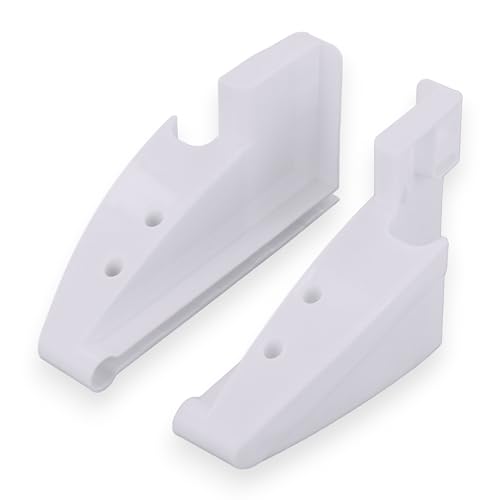 DL-pro Support droit + gauche compatible avec Liebherr 7433698 9193353 Support pour compartiment latéral de rangement bouteilles pour porte de...